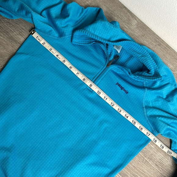 Patagonia Women’s Pullover Fleece Lined 1/4 Zip Jacket Size Small Blue - Picture 5 of 6